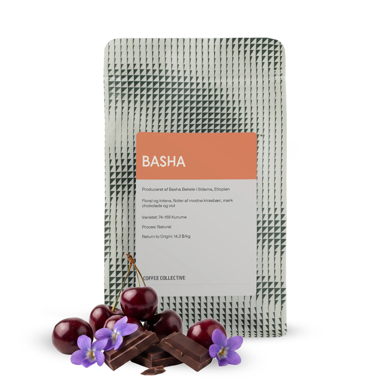 Výběrová káva The Coffee Collective Etiopie BASHA