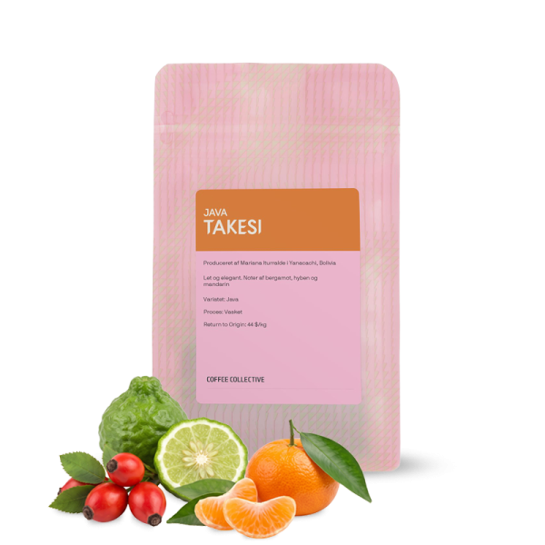Výběrová káva Coffee Collective Bolívie TAKESI JAVA - 200 g