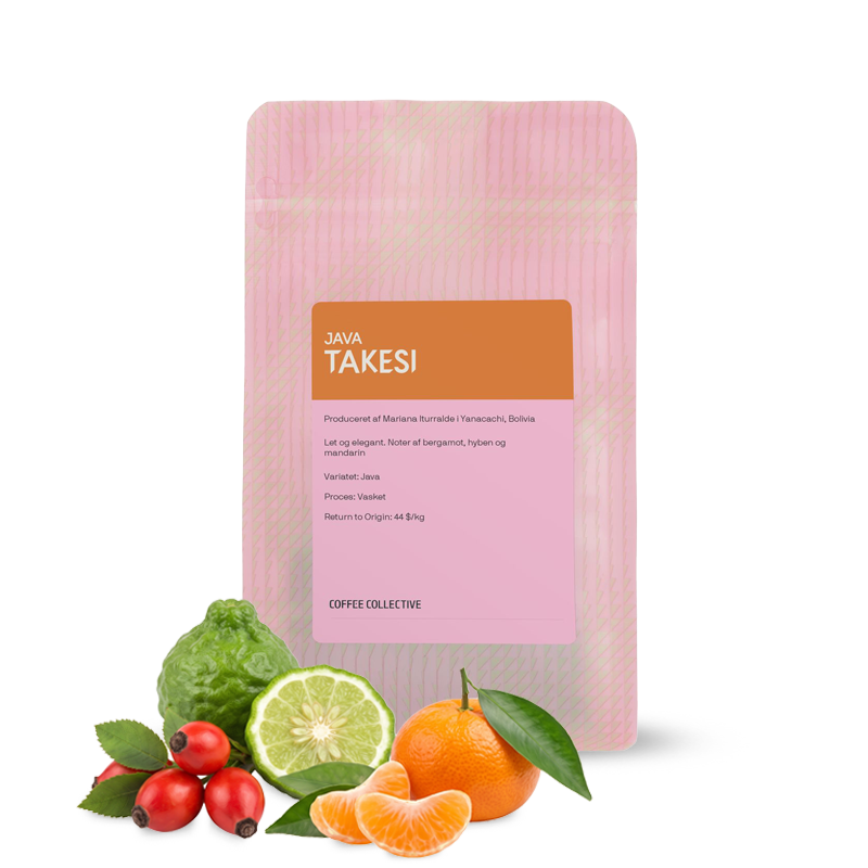 Výběrová káva Coffee Collective Bolívie TAKESI JAVA - 200 g