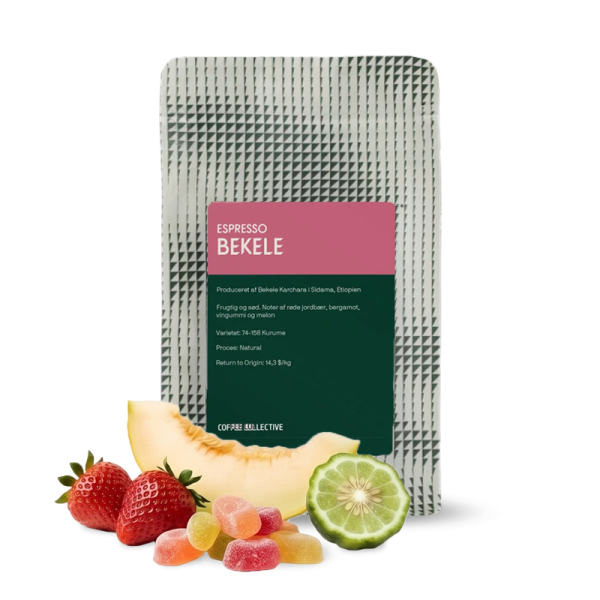 Výběrová káva Coffee Collective Etiopie BEKELE NATURAL - espresso