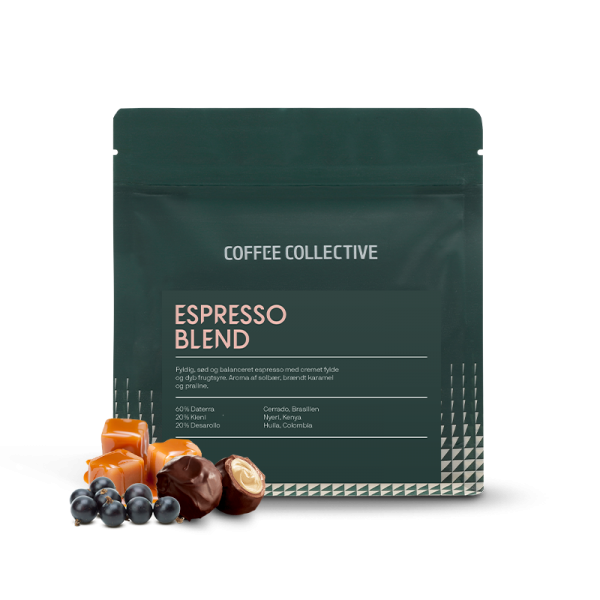 Výběrová káva The Coffee Collective Brazílie Keňa Guatemala ESPRESSO BLEND