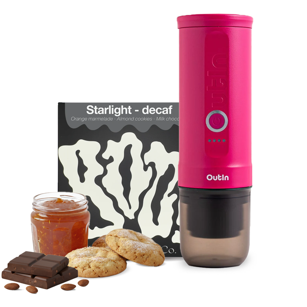 Boo! STARLIGHT DECAF x Outin Set - Fuchsia Pink 