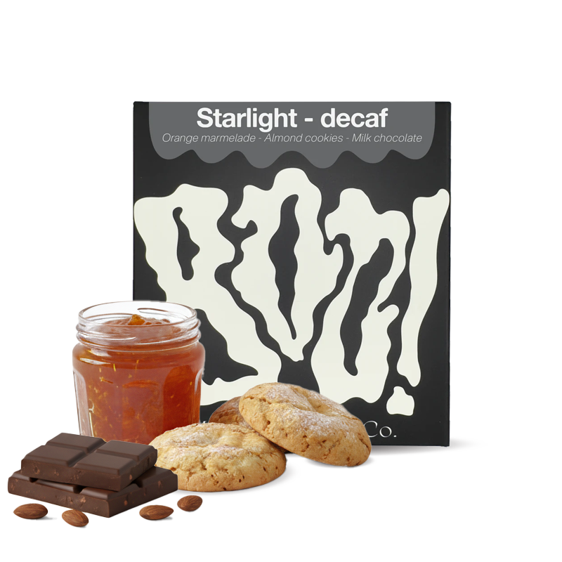 Výběrová káva Boo! STARLIGHT DECAF - bezkofeinová - 1000g