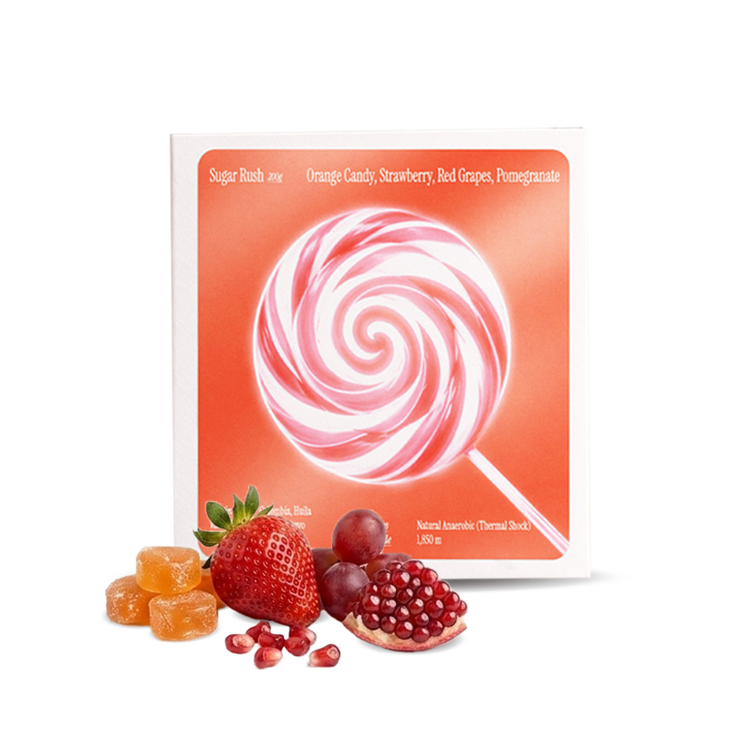 Výběrová káva Boo! Kolumbie SUGAR RUSH - 150g