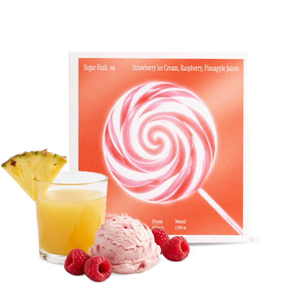 Výběrová káva Boo! Kolumbie SUGAR RUSH - Wilder Lazo - 150g 