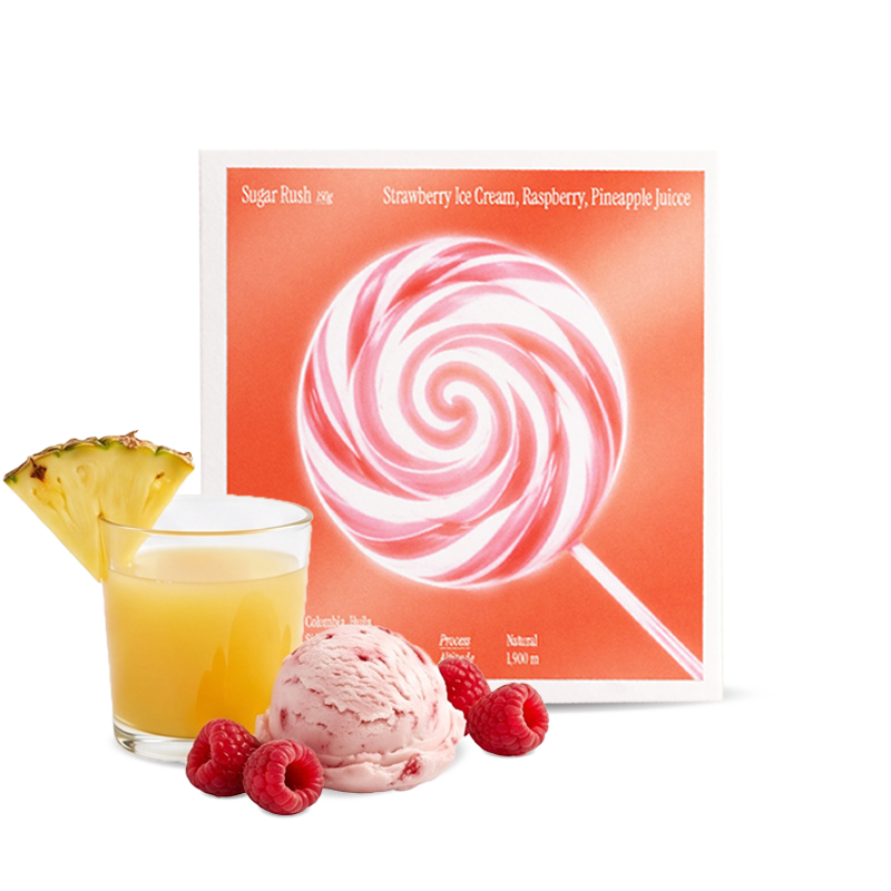 Výběrová káva Boo! Kolumbie SUGAR RUSH - Wilder Lazo - 150g 