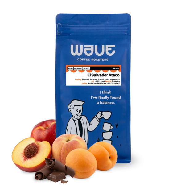Výběrová káva Wave Coffee Roasters El Salvador ATACO