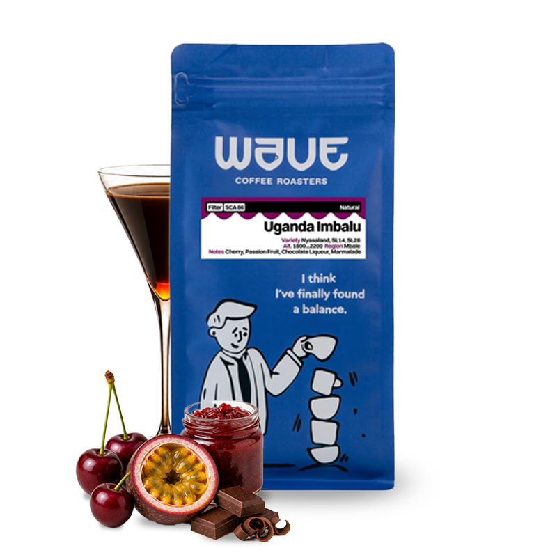 Výběrová káva Wave Coffee Roasters Uganda IMBALU
