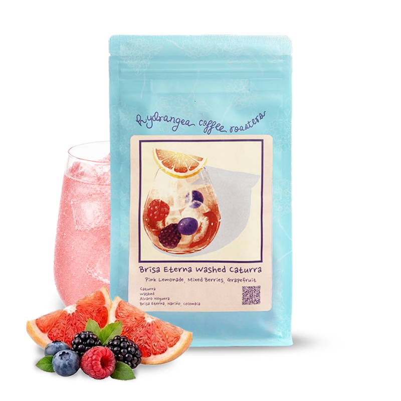 Výběrová káva Hydrangea Coffee Roasters Kolumbie BRISA ETERNA - 114g