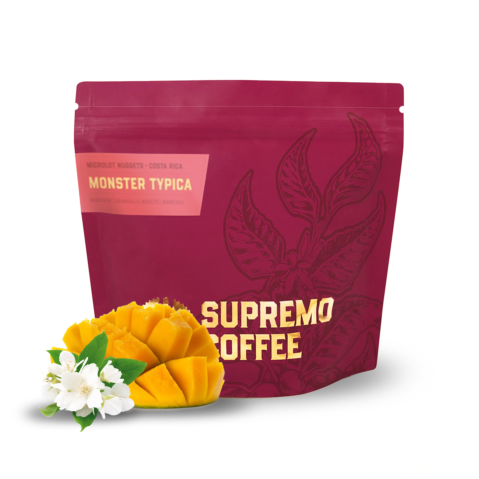Výběrová káva Supremo Kostarika MONSTER TYPICA