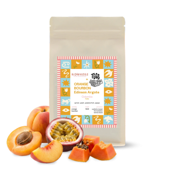 Kolumbie EDINSON ARGOTE - Orange Bourbon - 200g - Nowhere Future Coffee Roasters