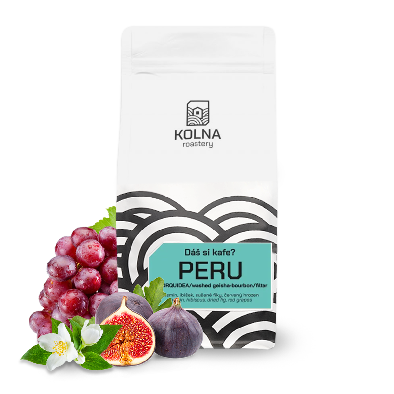 Výběrová káva Kolna Roastery Peru LA ORQUIDEA