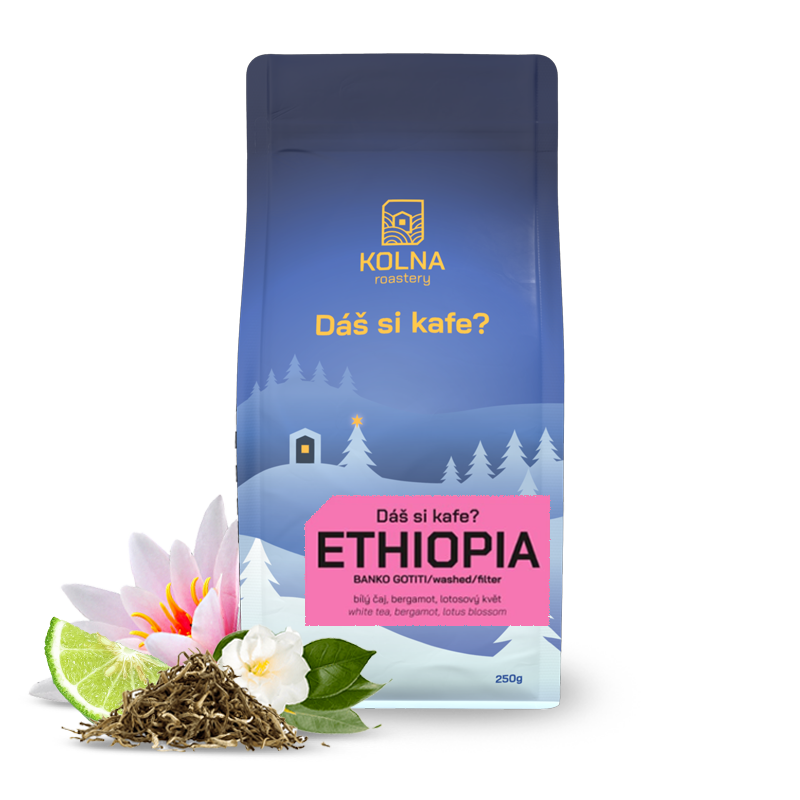 Výběrová káva Kolna Roastery Etiopie BANKO GOTITI