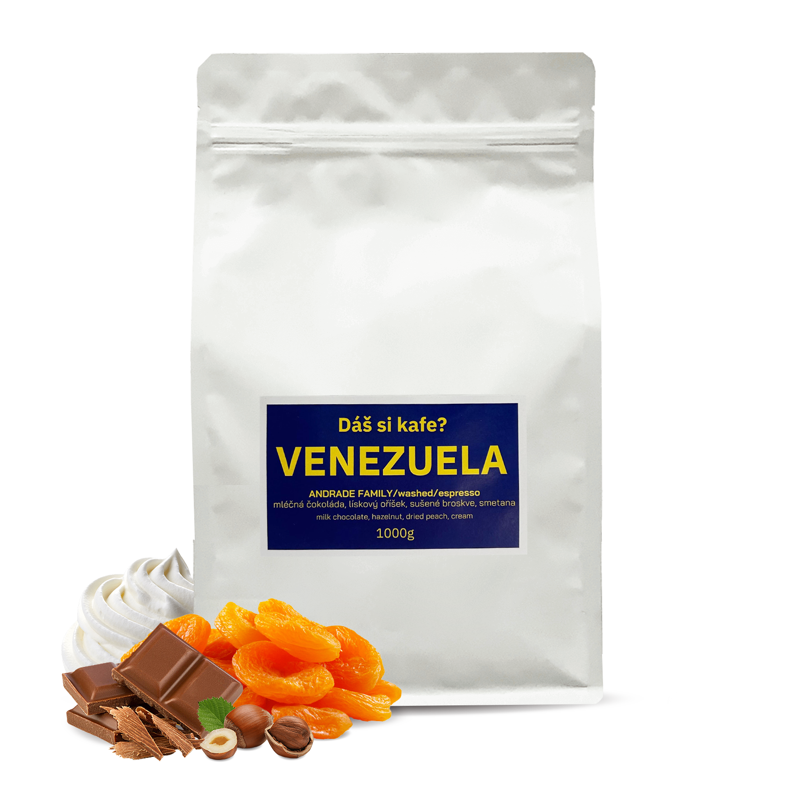 Výběrová káva Kolna Roastery Venezuela ANDRADE FAMILY - 1000g