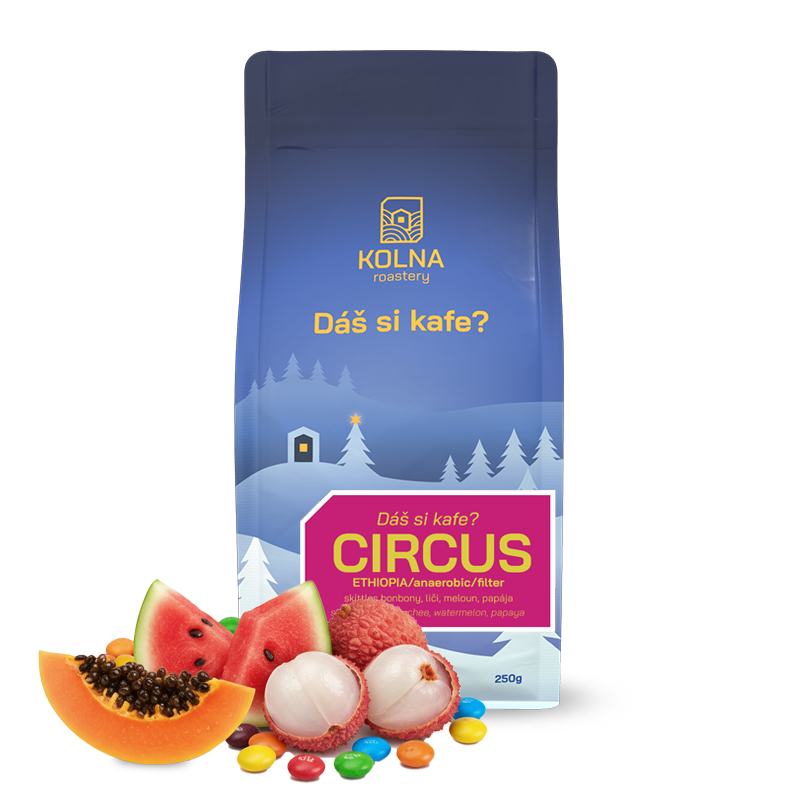 Výběrová káva Kolna Roastery Etiopie CIRCUS