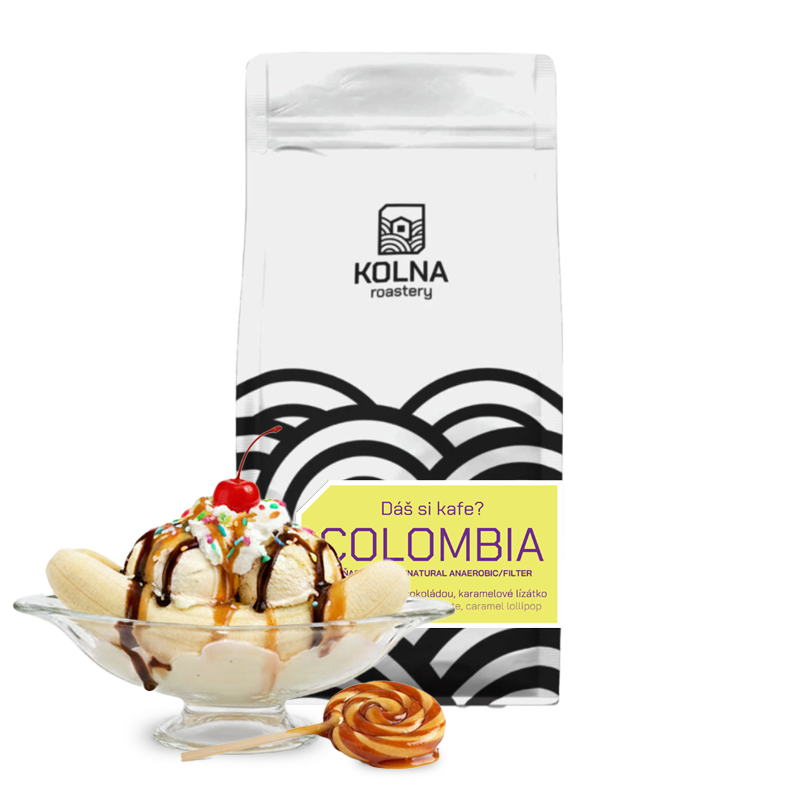Výběrová káva Kolna Roastery Kolumbie PEŇAS BLANCAS - 200g