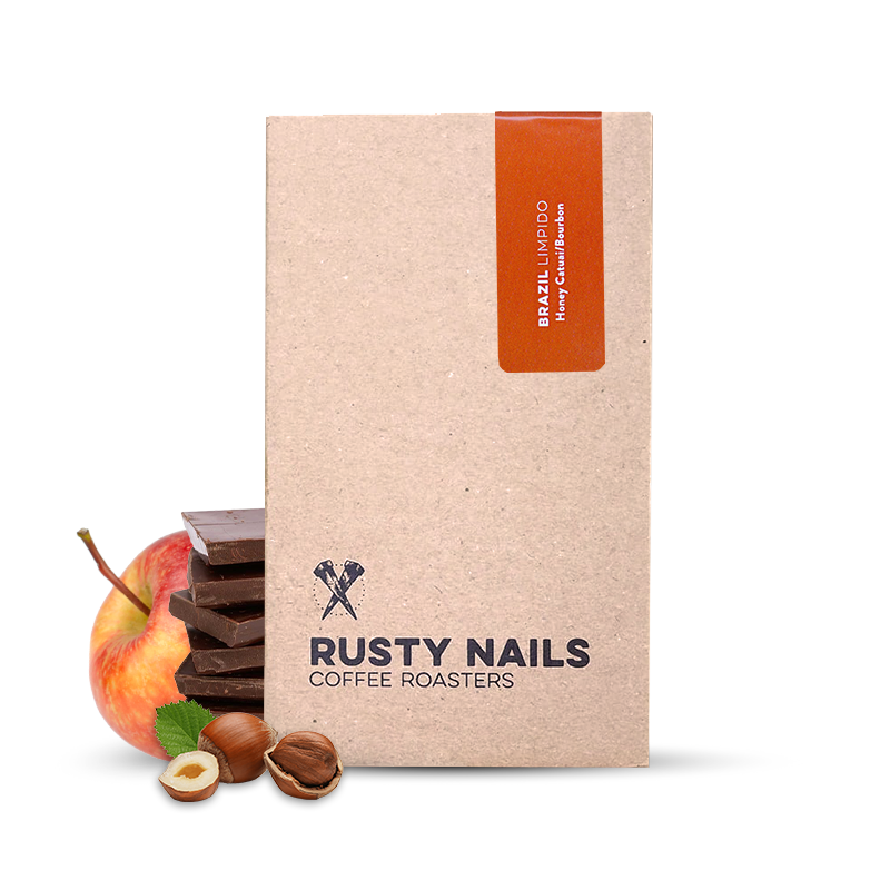 Výběrová káva Rusty Nails Brazílie LIMPIDO