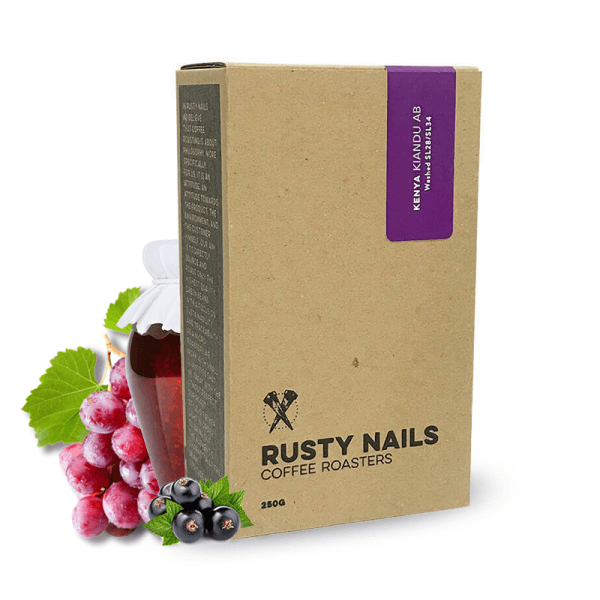 Výběrová káva Rusty Nails Keňa KIANDU AB