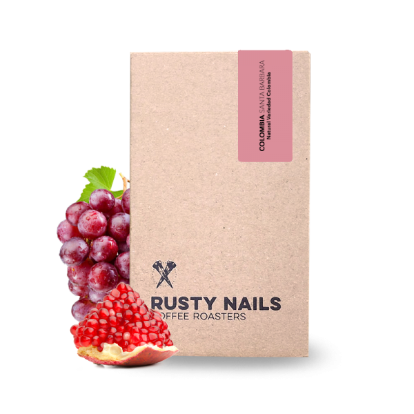 Výběrová káva Rusty Nails Kolumbie SANTA BARBARA