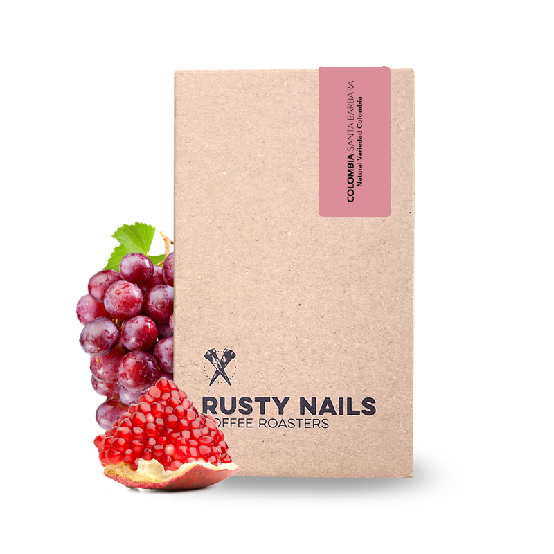 Výběrová káva Rusty Nails Kolumbie SANTA BARBARA