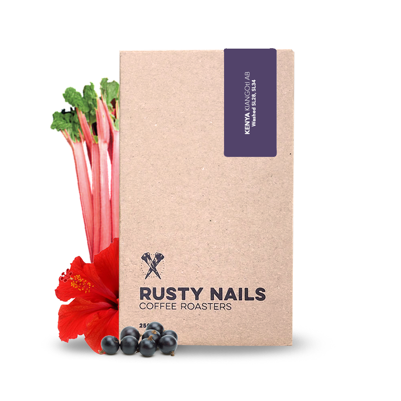 Výběrová káva Rusty Nails Keňa KIANGOI AB