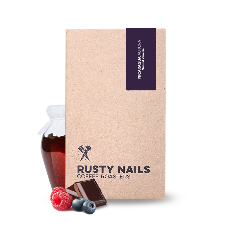 Výběrová káva Rusty Nails Nikaragua AURORA - espresso