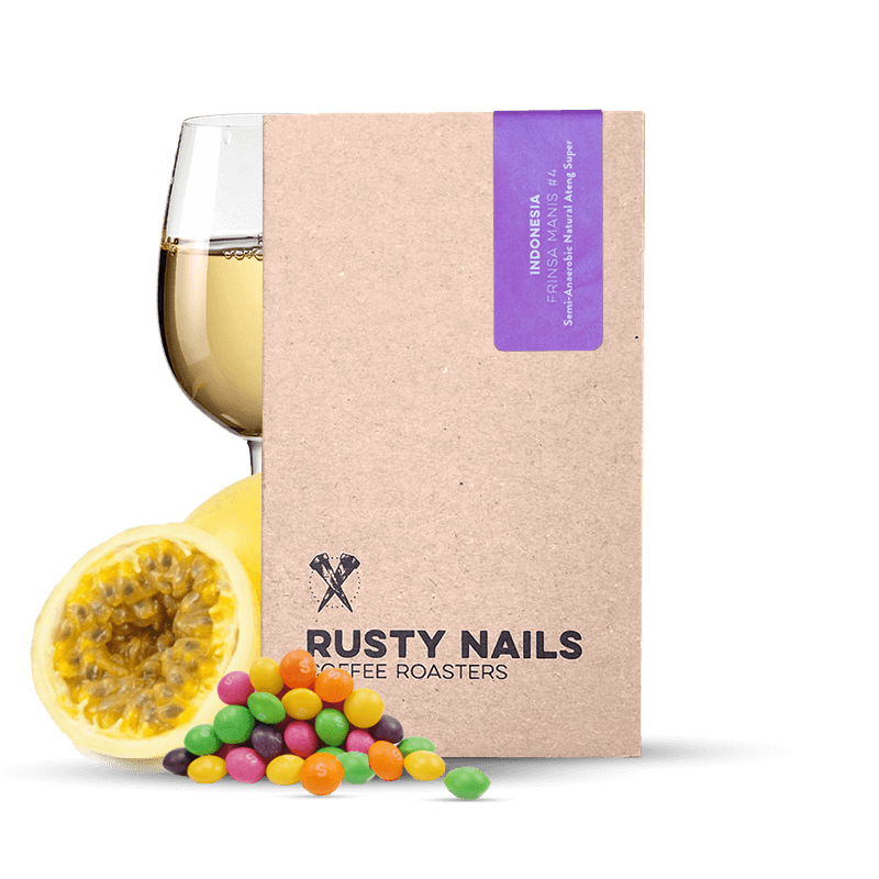 Výběrová káva Rusty Nails Indonésie FRINSA MANIS #4