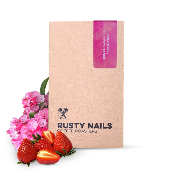 Výběrová káva Rusty Nails Keňa SAKAMI AA - 250g