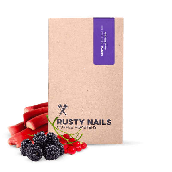 Výběrová káva Rusty Nails Keňa BARAGWI PB