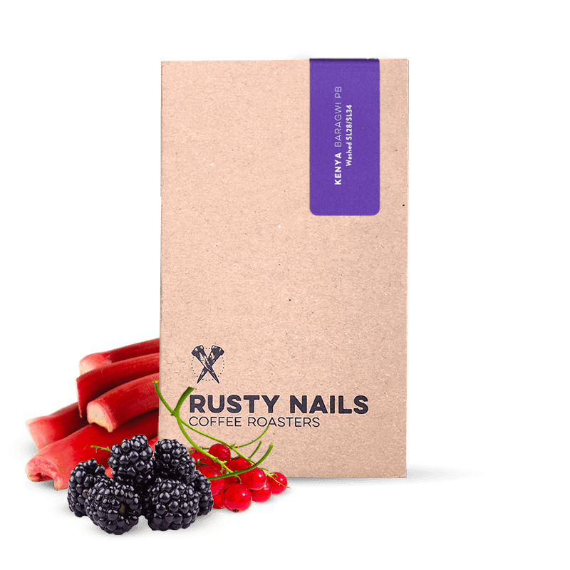 Výběrová káva Rusty Nails Keňa BARAGWI PB