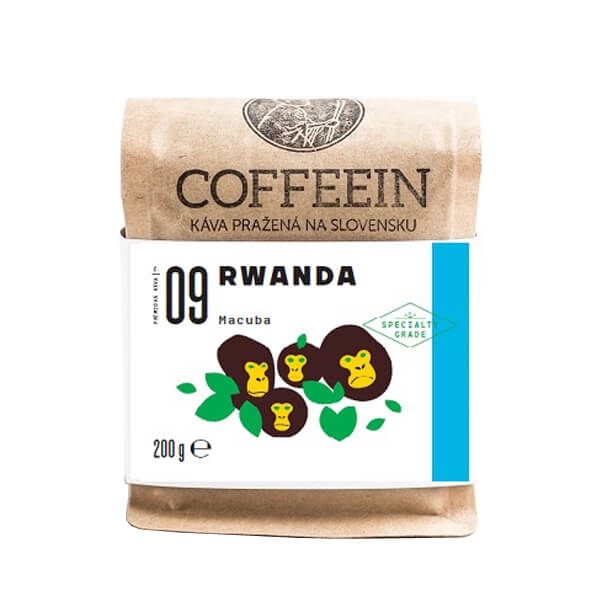 Výběrová káva Coffeein Rwanda MACUBA