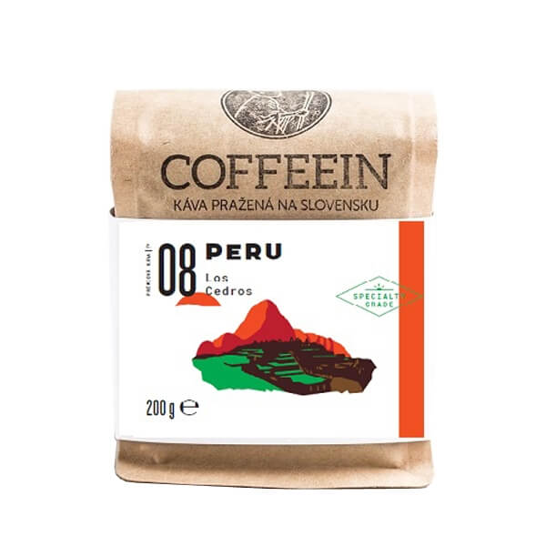 Výběrová káva Coffeein Peru LOS CEDROS