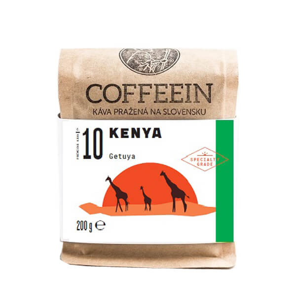 Výběrová káva Coffeein Keňa GETUYA