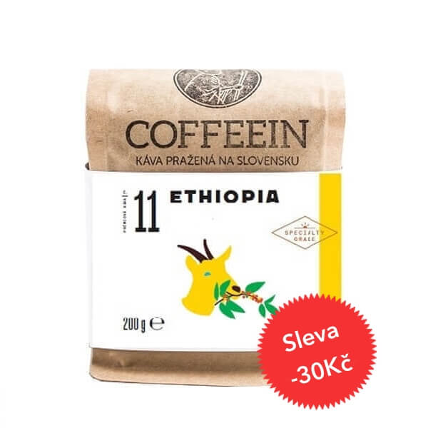 Výběrová káva Coffeein Etiopie HAMBELA DIMTU