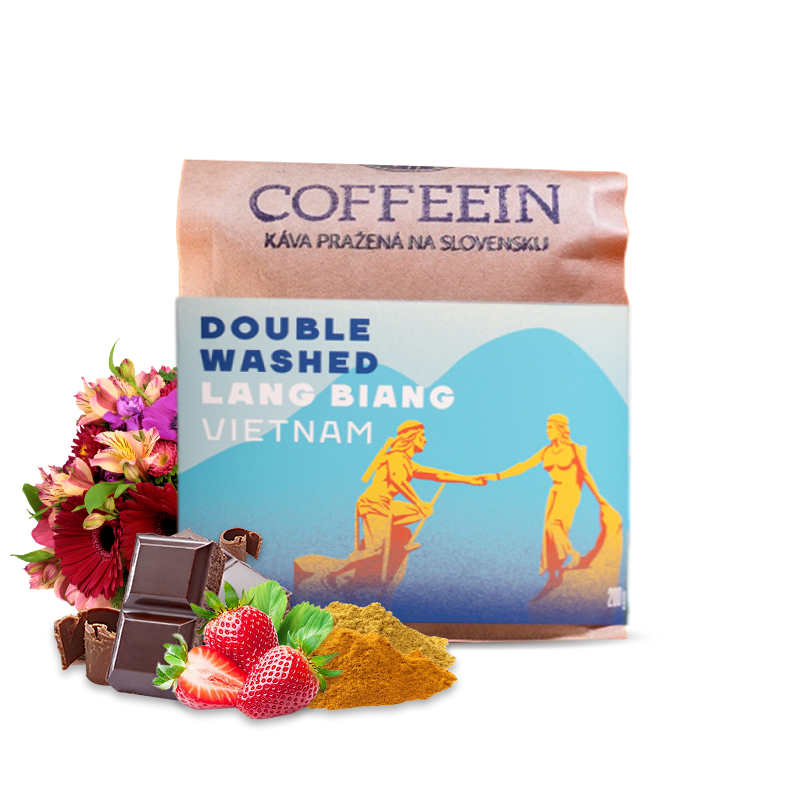 Výběrová káva Coffeein Vietnam LANG BIANG - double washed