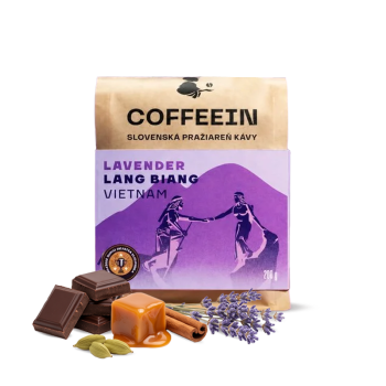 Vietnam LANG BIANG LAVENDER - koferment s levandulí - Coffeein