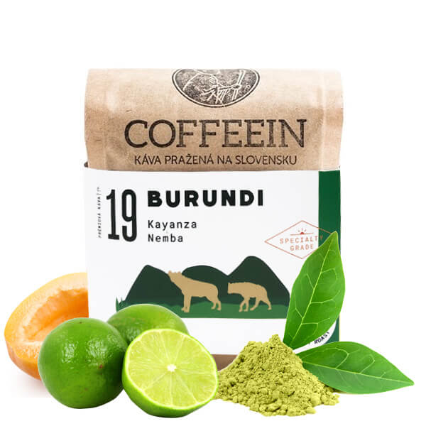 Výběrová káva Coffeein Burundi KAYANZA NEMBRA