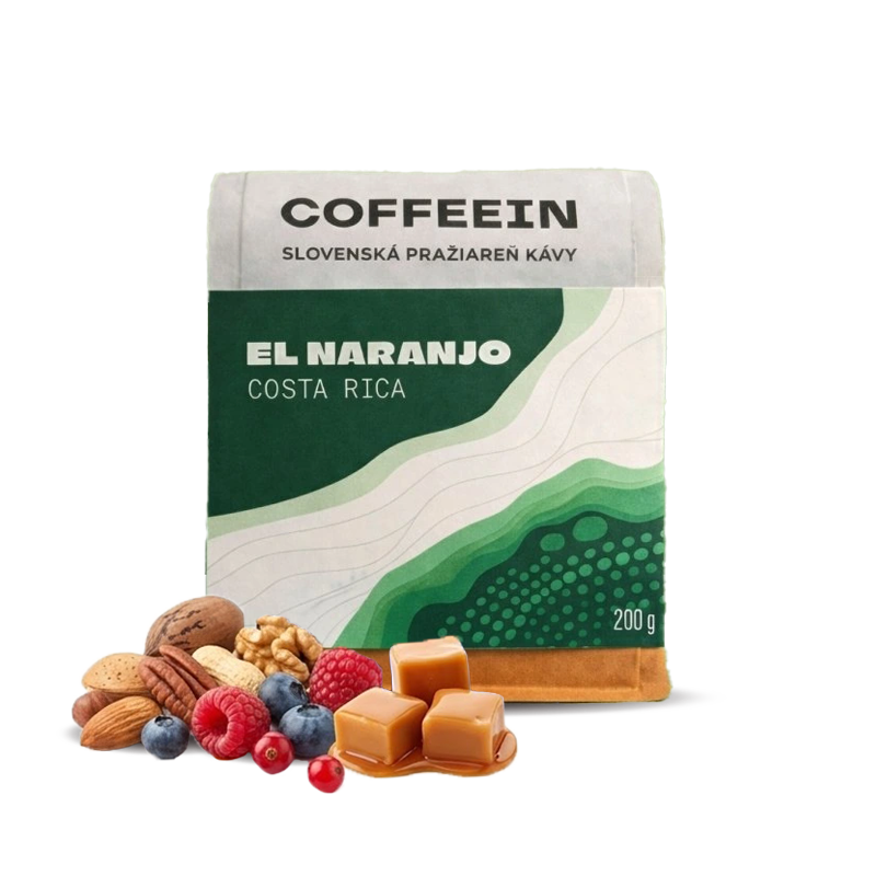 Výběrová káva Coffeein Kostarika EL NARANJO