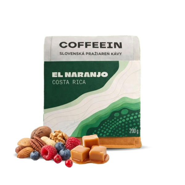 Výběrová káva Coffeein Kostarika EL NARANJO