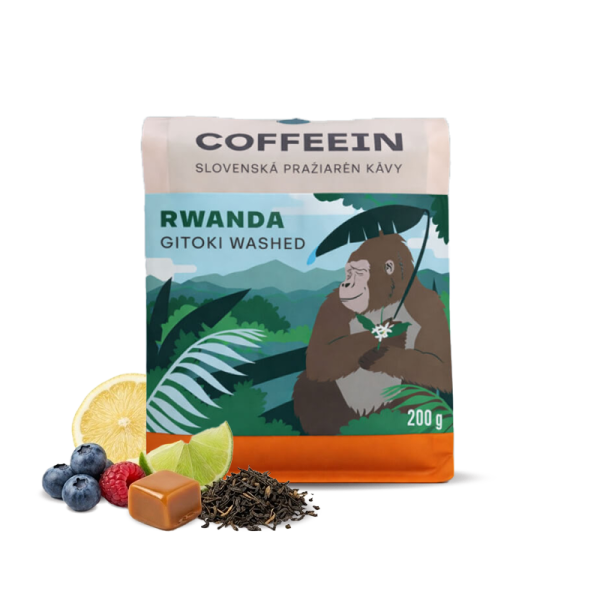 Výběrová káva Coffeein Rwanda GITOKI