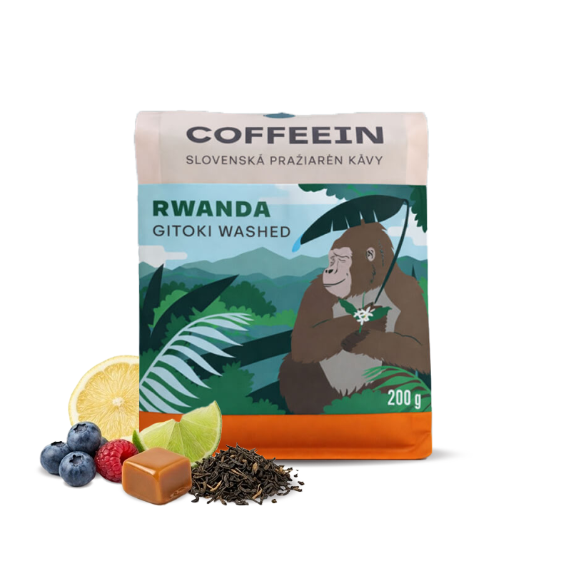 Výběrová káva Coffeein Rwanda GITOKI