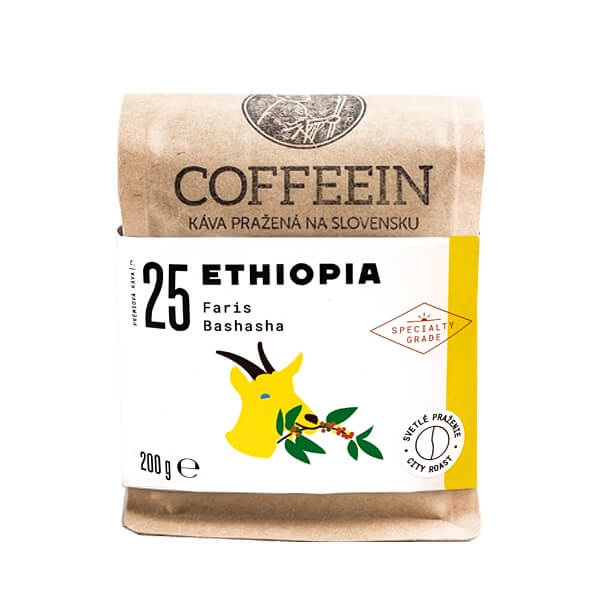 Výběrová káva Coffeein Etiopie FARIS BASHASHA