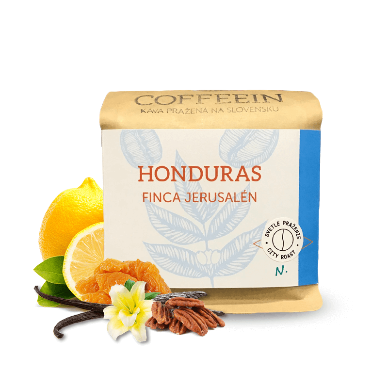 Výběrová káva Coffeein Honduras JERUSALÉN - geisha - 2020