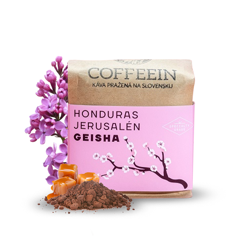 Výběrová káva Coffeein Honduras JERUSALÉN - geisha