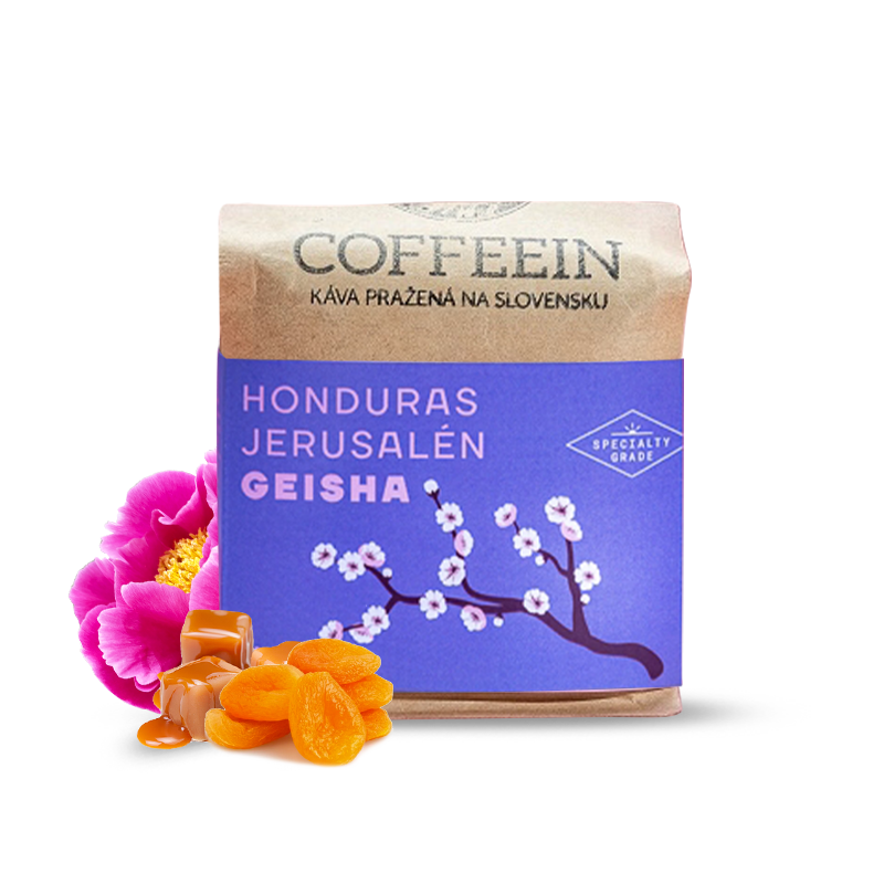 Výběrová káva Coffeein Honduras JERUSALÉN - geisha washed