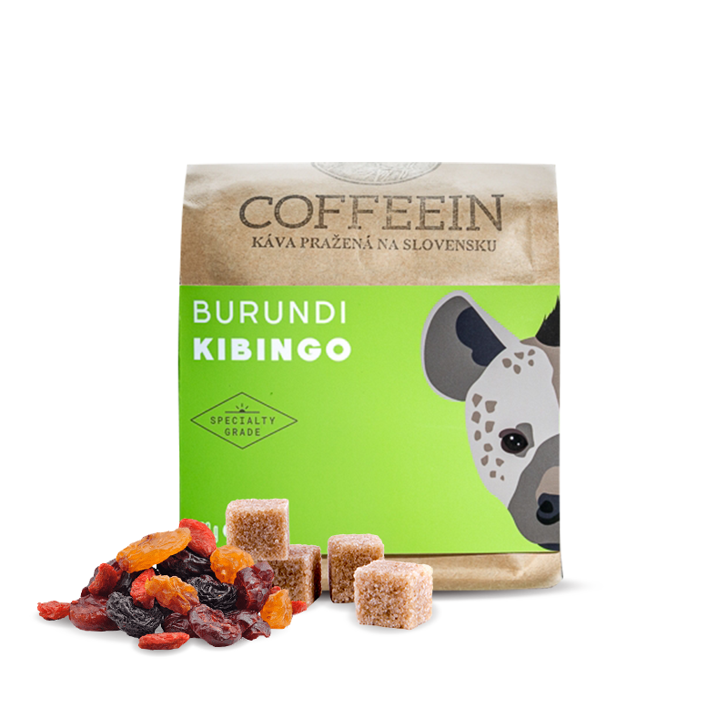 Výběrová káva Coffeein Burundi KIBINGO