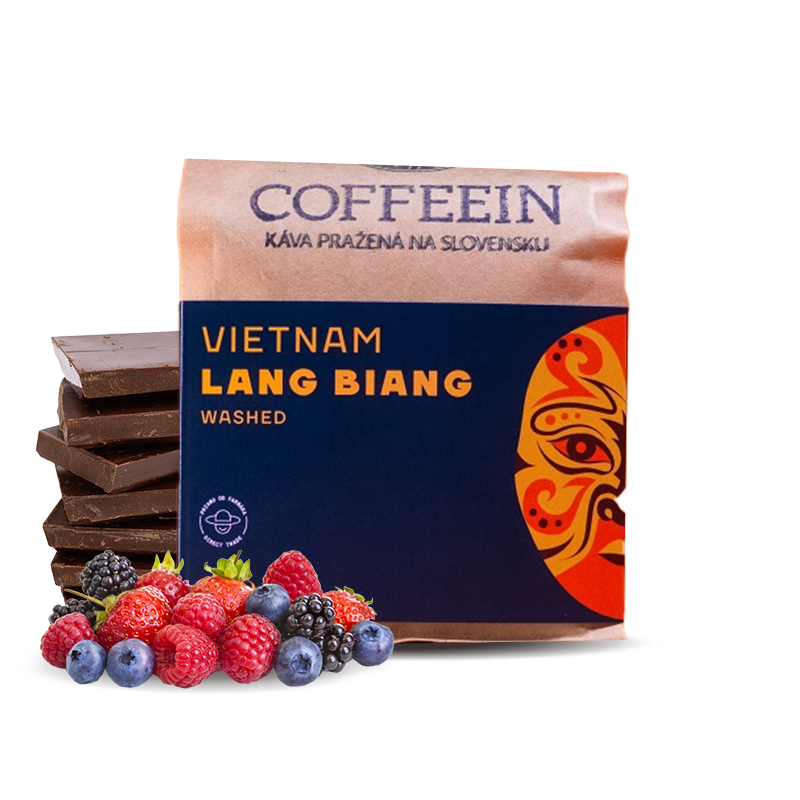 Výběrová káva Coffeein Vietnam LANG BIANG WASHED