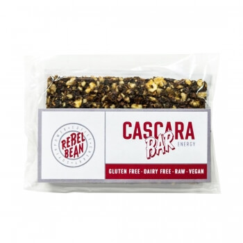 Cascara bar - energetická tyčinka - Rebelbean